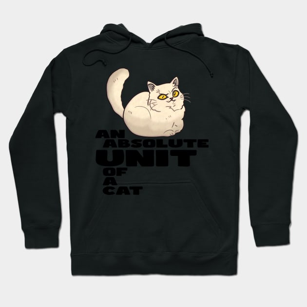 AN ABSOLUTE UNIT OF A CAT Hoodie by KO-of-the-self